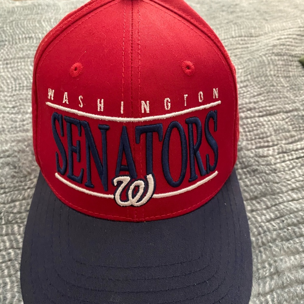 Washington senators throwback hat